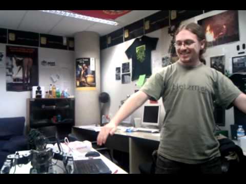 Bioloid arms operated with a Kinect