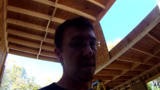 Framing the middle strength wall - 54 - My DIY Garage Build HD Time Lapse