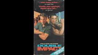 Opening To Double Impact Demo Vhs 1992