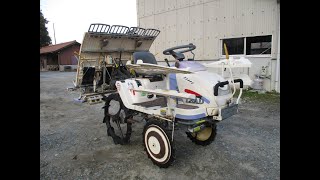 三菱 乗用型田植機 LV4 ロータリー式 4条植 スマイルターン AZハンドル