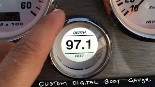 Custom NMEA2000 Digital Boat Gauge