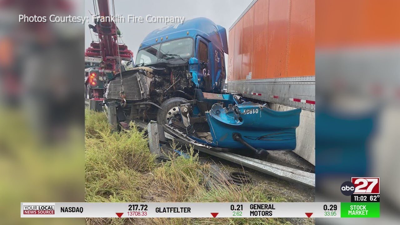 One entrapped after tractor-trailer accident on Interstate 81 in ...