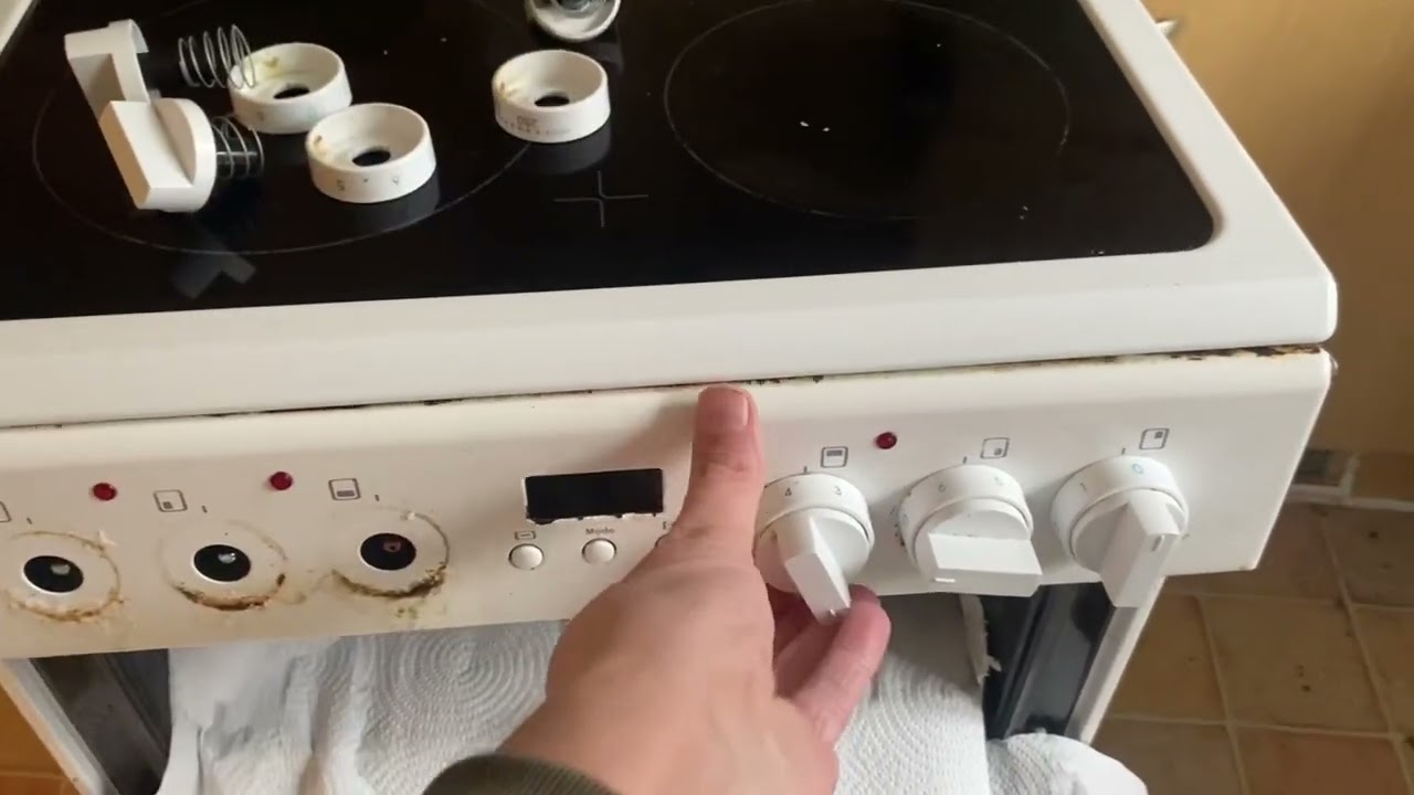 Ремонт духовки для начинающих: безопасное снятие панели управления и переключателей (пошаговое ру...
