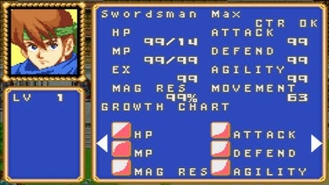 Shining Force Resurrection Of The Dark Dragon - GBA - Cheat Codes #cheatcodes #emulator #gba