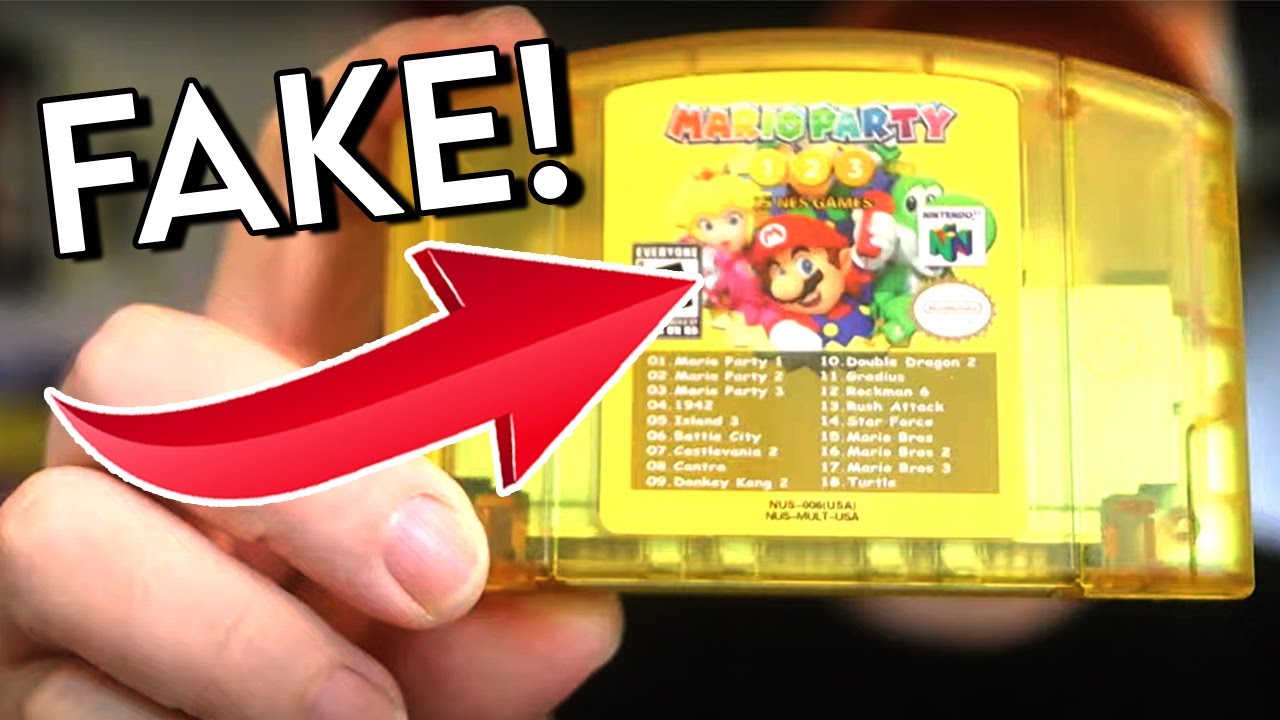 I Bought This Fake N64 Game On Amazon YouTube