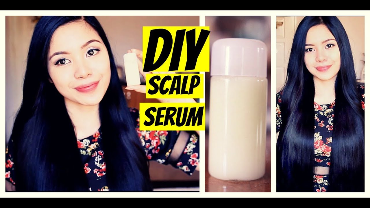 DIY Leave In Scalp Serum For Hair Growth, Dandruff & Dry ...