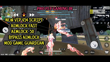 RULES OF SURVIVAL NEW AIMLOCK FAST V54 VIP SCRIPT | MOD GAME GUARDIAN | BYPASS | SAFE 1001%