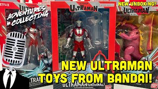 Unboxing the Bandai Namco Ultraman Rising figure wave