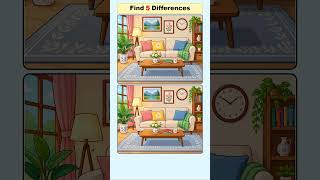 Can You Find All 5 Differences 👀 | Find 5 Differences Puzzle | Geethanjali Selvan