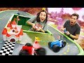 Playing Mario Kart IN REAL LIFE Challenge!