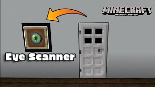 How To Make an Eye Scanner in Minecraft - Minecraft Bedrock Command Block Tutorial