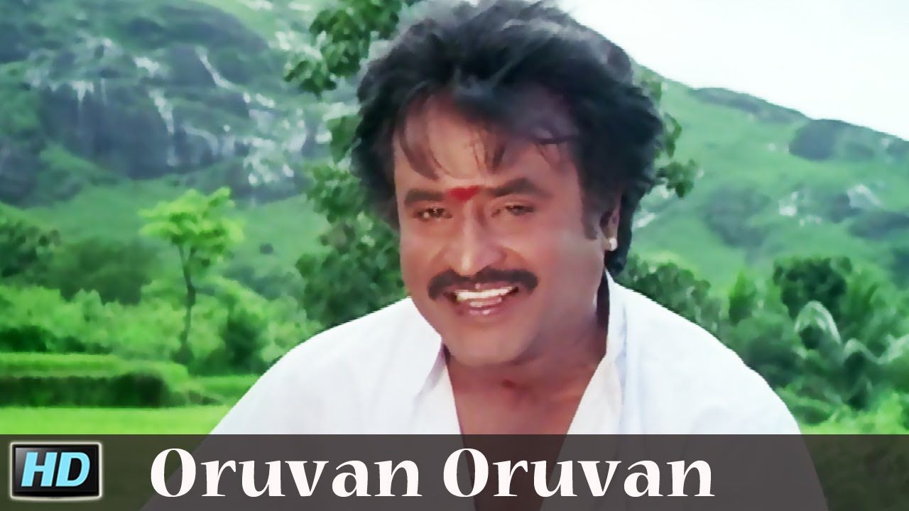 Oruvan Oruvan  Superstar Rajinikanth  A R Rahman  Muthu 1995 Tamil Song