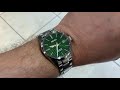 Unboxing and Review of Seiko Presage SPB169 Green Dial Sharp Edge