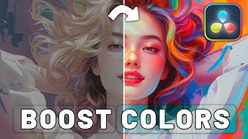 BOOST COLORS Of Video In Davinci Resolve