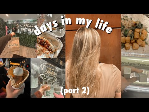 DAYS IN MY LIFE (part 2): going to the city, Ralph's coffee, getting my hair dyed & more!