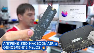 Увеличиваем место на MacBook Air 2015 (замена SSD-диска, апгрейд)