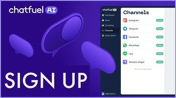 How to Open/Create Chatfuel Account? ChatFuel AI Sign Up