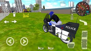 Real Police Motorbike Simulator 2020 - Police Car Chased. #1 screenshot 4