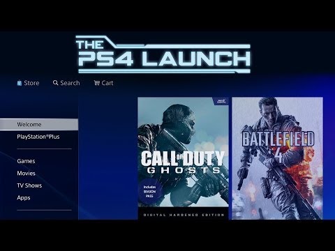 PS4 UI and Dashboard overview