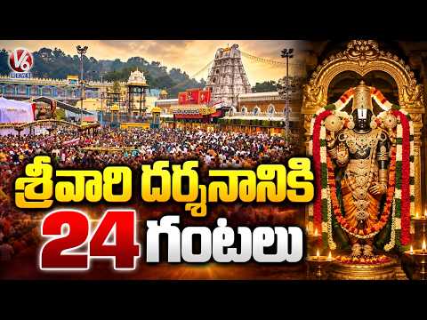 Massive Devotee Rush at Tirumala During Peratasimasam Third Week | TTD - V6NEWSTELUGU