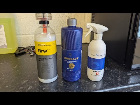 Bilt Hamber Auto-QD - Концентрований квік-детейлер, лубрикант для глини 500ml (комплект із мікрофіброю), видео 1