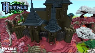 Hytale - Building a Castle in Creative