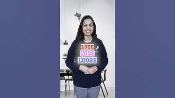 How to use ‘Lose’, ‘Loss’ and ‘Loose’ | Vocabulary #shorts