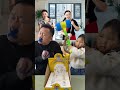 Baby playing with dad is so funny!!😂 パパをおしおきする赤ちゃんが可愛すぎてほっこり。🤣💗