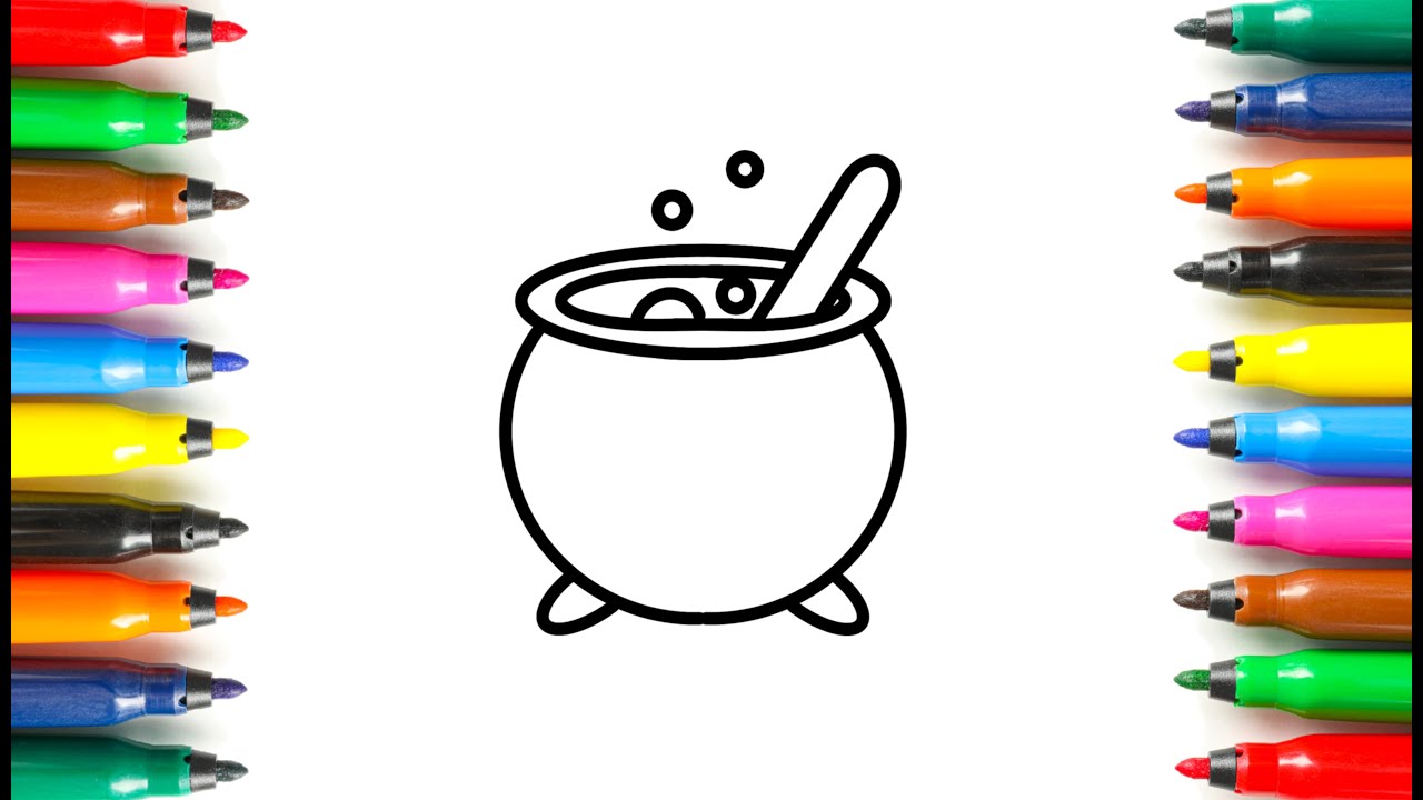 How to Draw a Cauldron
