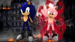 Sonic Black JUS Style by michael2200 Character Preview