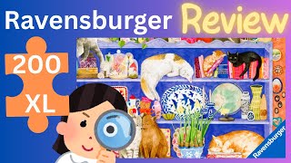 Ravensburger "Feel Well & Puzzle" 200Pc Jigsaw Puzzle Review! XXL vs. XL! Seniors and Beginners!!!