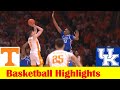 15 kentucky vs 4 tennessee basketball game highlights march 9 2024