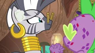 Spike Hides Away From Rarity