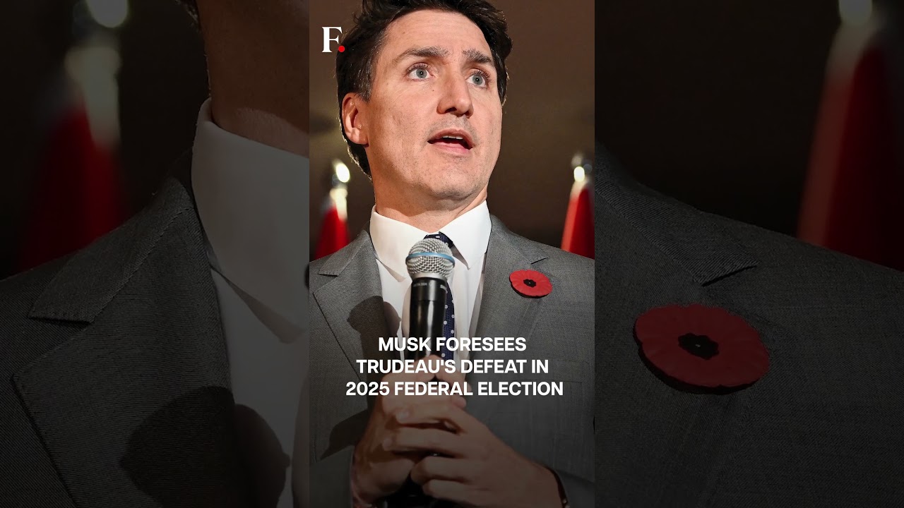 Musk Says PM Trudeau Will Lose 2025 Canadian Elections | Subscribe to Firstpost