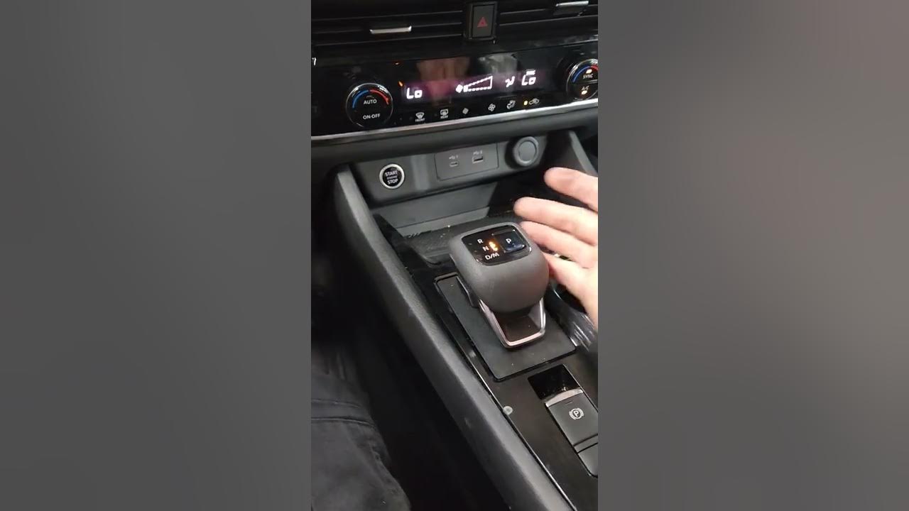2021 Nissan Rouge. How to put into neutral hold mode. - YouTube