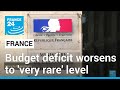 French deficit worsens to 