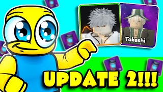 🤯 Teams!!! Update 2 Codes UPDATE2 & Updatedelay [2X🍀] Anime Cham