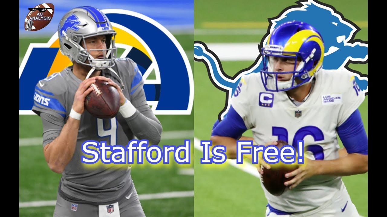 Mathew Stafford Traded to the Rams for Jared Goff!!