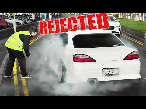 REJECTED Nissan S15 Does Burnout away from Venue! @AdamC3046