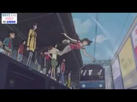 كونان ينقذ ران من القطار