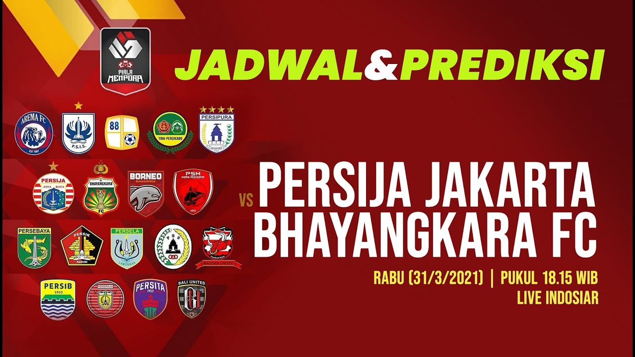 Laga Hidup Mati, Persija Jakarta Akan Mempersulit Gerakan Bhayangkara