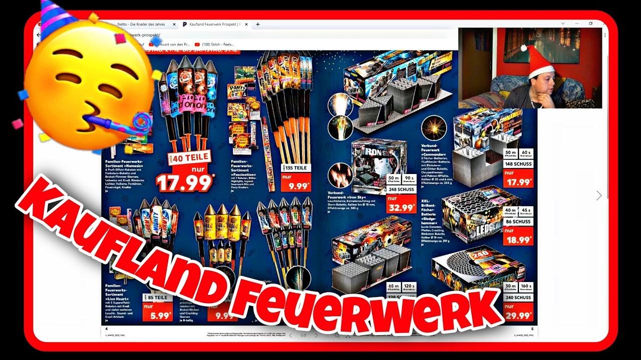 Kaufland Sivester Feuerwerk Prospekt 2022/2023 MCBöllerTester YouTube