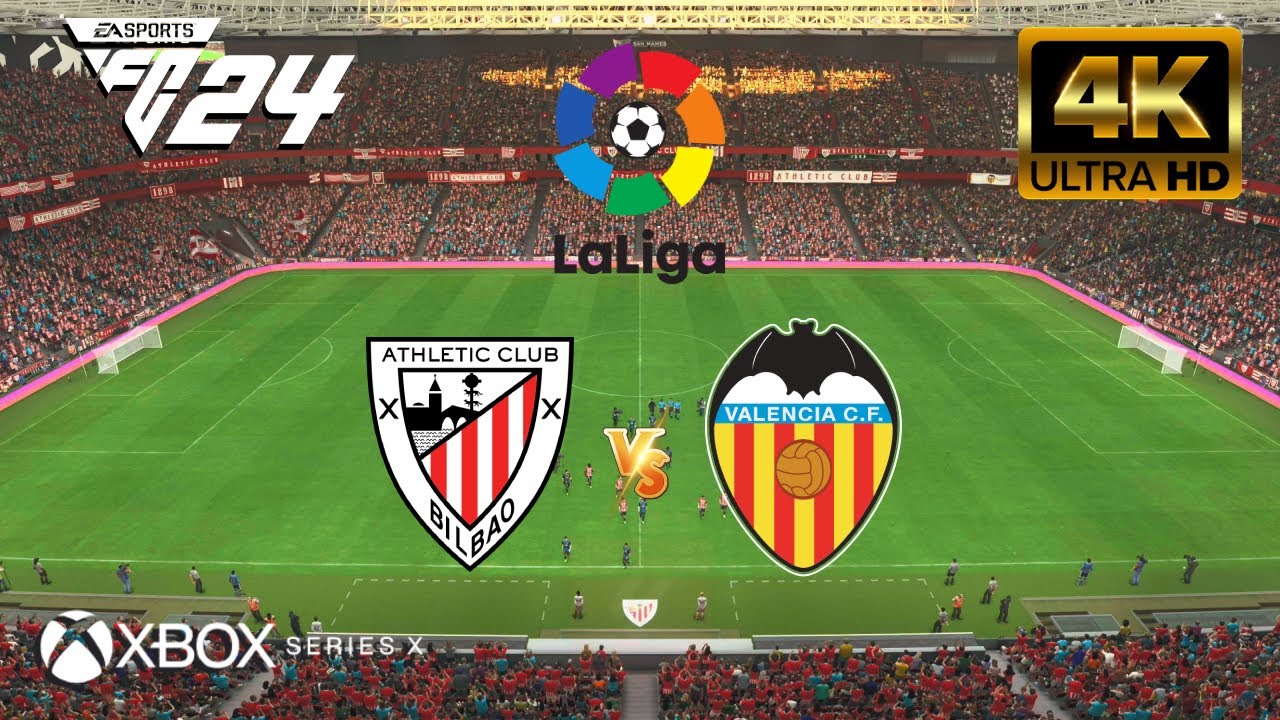 EA FC 24 - Athletic de Bilbao vs Valencia | La liga - DjMario | Next ...