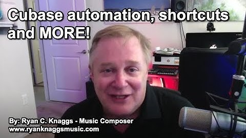 Shortcuts and Automation for Cubase