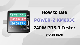 Top TEN Functions | Teach You How to Use POWER-Z KM003C