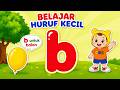 Belajar Huruf b Kecil | Mengenal Huruf Kecil Abjad untuk Anak PAUD, TK &amp; SD