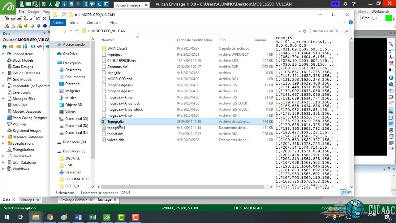 TUTORIAL VULCAN - CLASE2 V1 IMPORTAR CSV, TXT