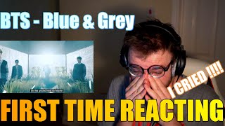 FIRST TIME REACTING TO BTS - Blue & Grey BRITISH NERD REACTION!!!