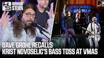 Dave Grohl Remembers Krist Novoselic Throwing His Bass at VMAs (2021)