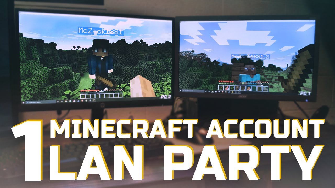 Can multiple people play Minecraft on the same Microsoft account?